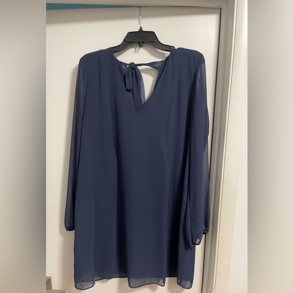 BCBGeneration Navy Blue Dress